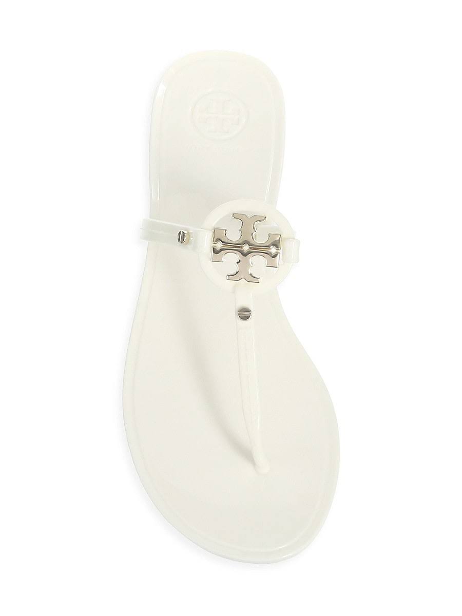 Tory Burch Mini Miller Flat Thong (ivory) Women's Sandals