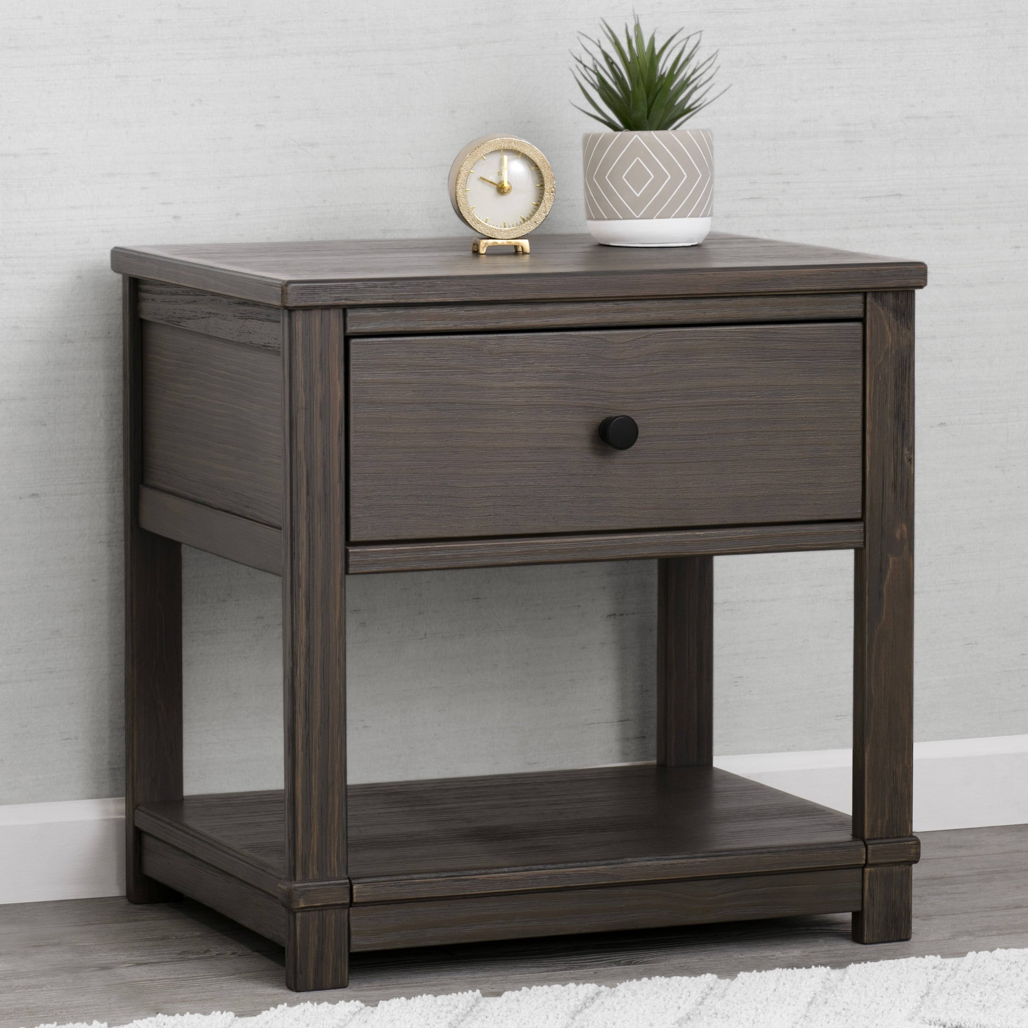 Simmons Kids SlumberTime Monterey Nightstand - Rustic Gray