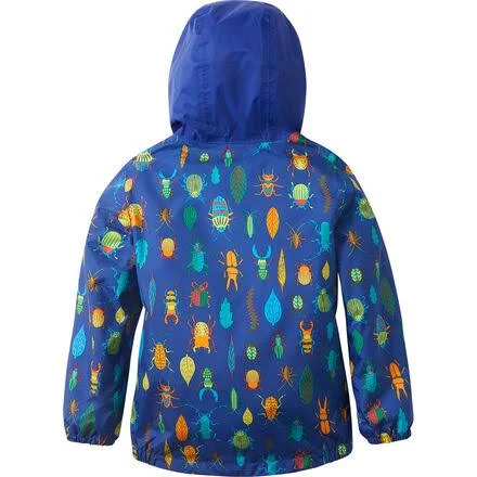 The North Face Toddlers& Zipline Rain Jacket - 2T - Bolt Blue Critter Crawl Print