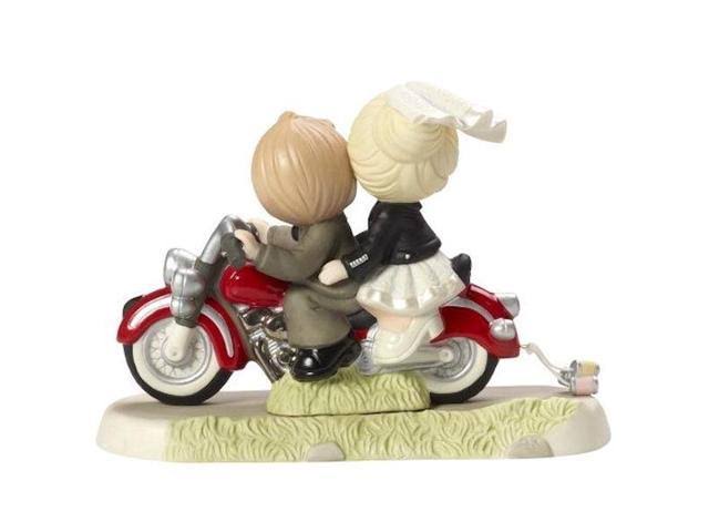 Precious Moments Bisque Porcelain Figurine, Together Wherever The Road May Lead