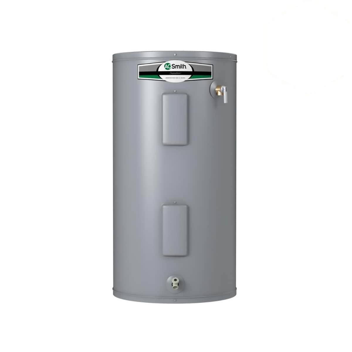 a.o. Smith Signature 40-Gallon Short 6-Year Limited 4500-Watt Double Element Electric Water Heater | E6-40R45DV