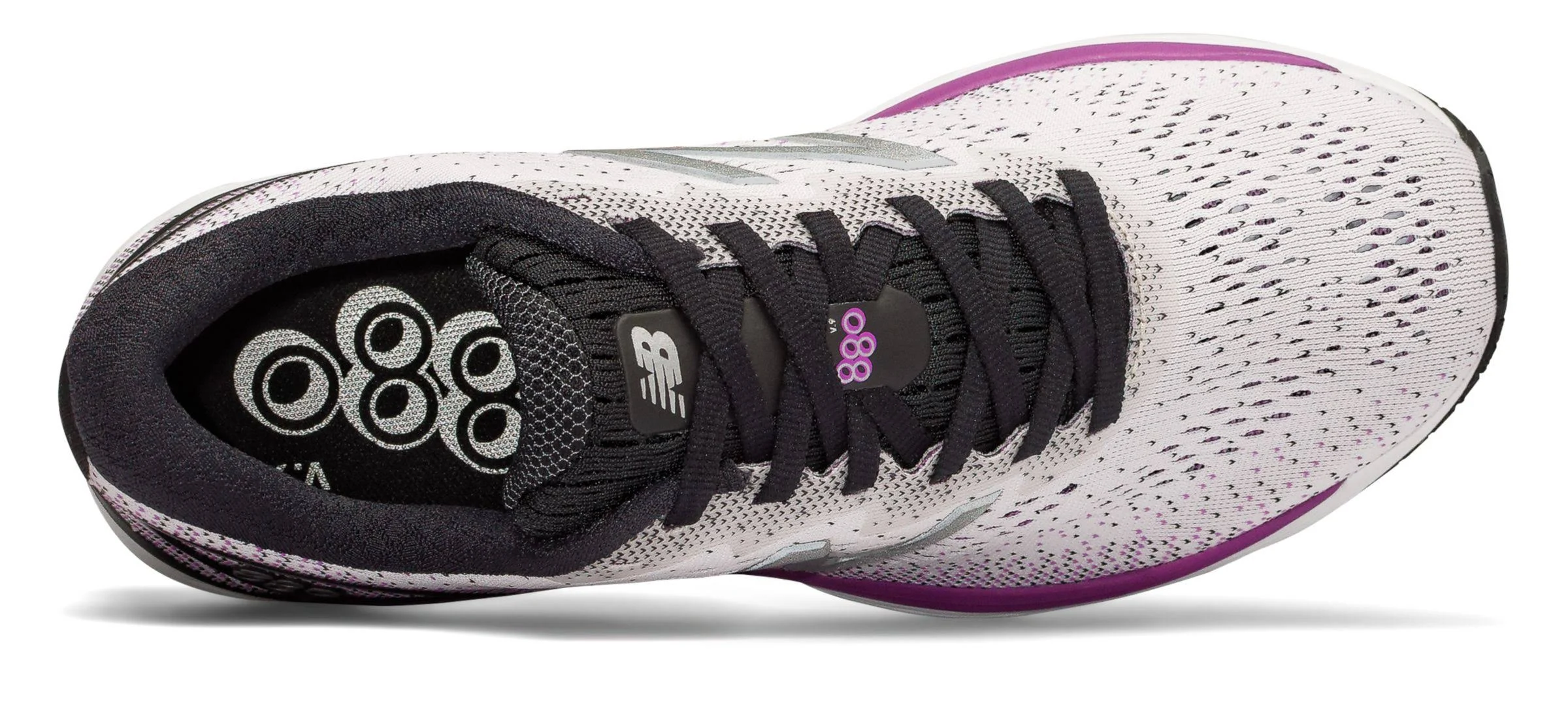 Women's 880 V9, WT9-White/Violet/Black / 6