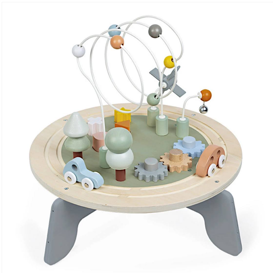 Janod - Sweet Cocoon Activity Table - Multicoloured