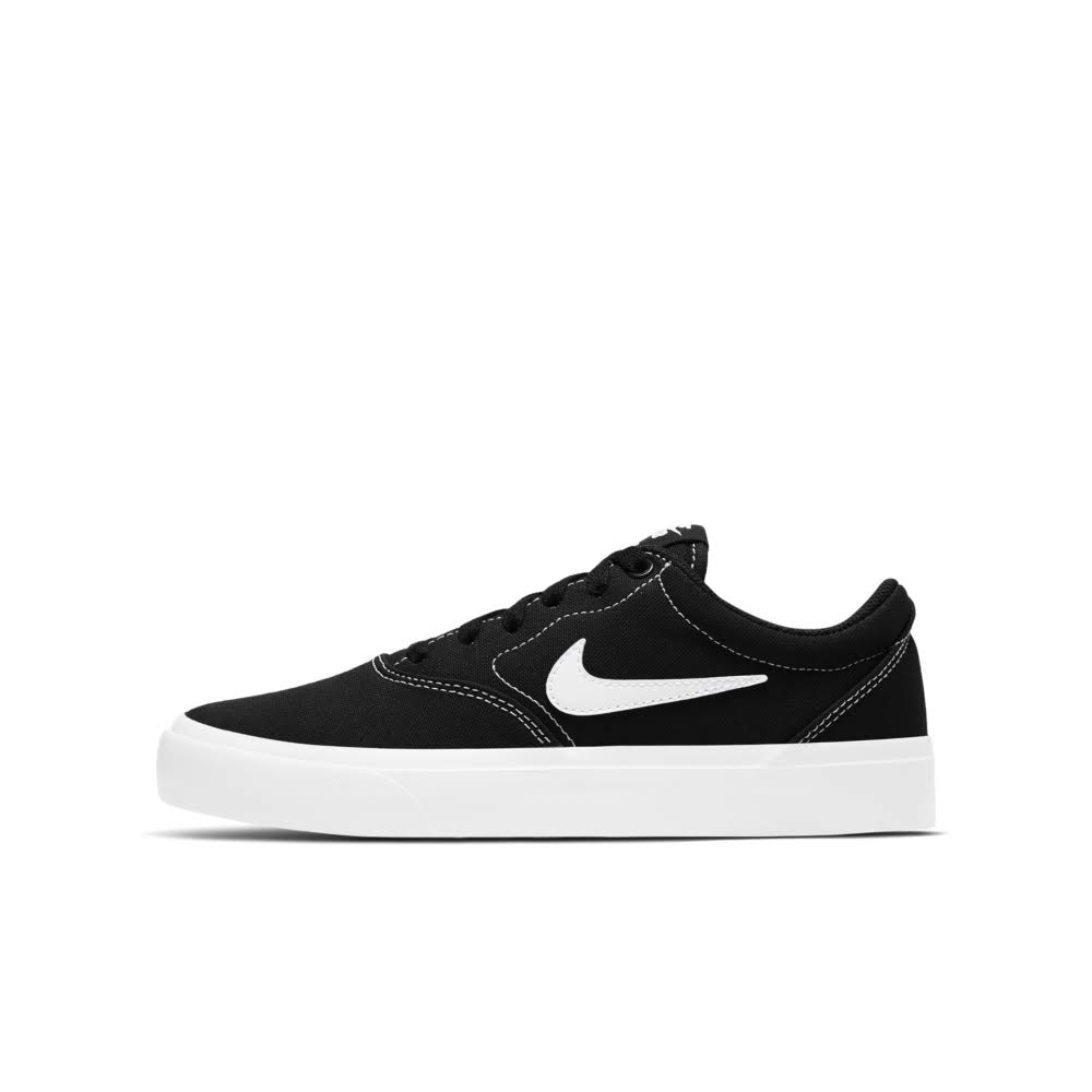 Nike Boys& SB Charge Skate Shoe - Black, 6