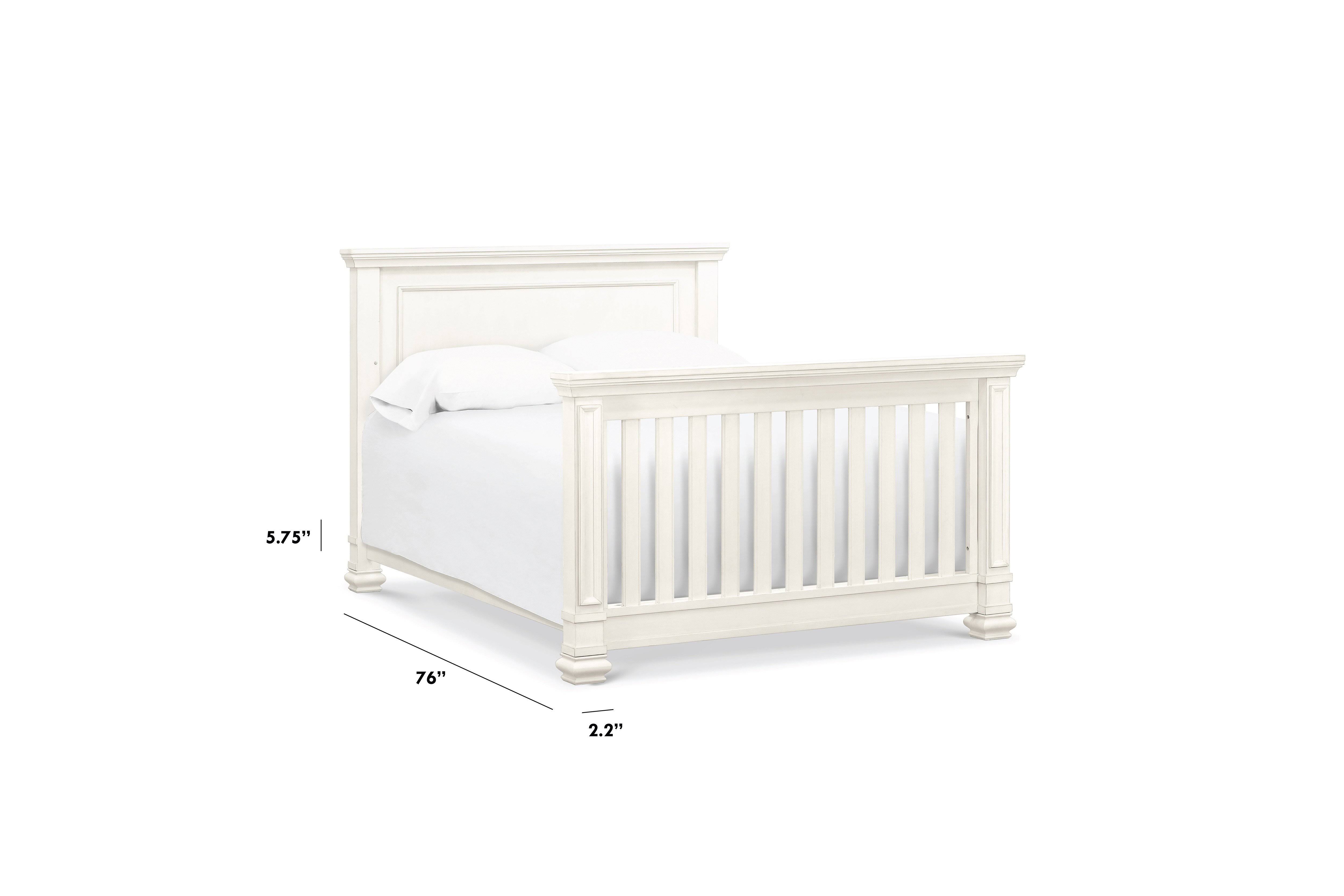 Babyletto Palma Full Size Bed Conversion Kit - Cotton
