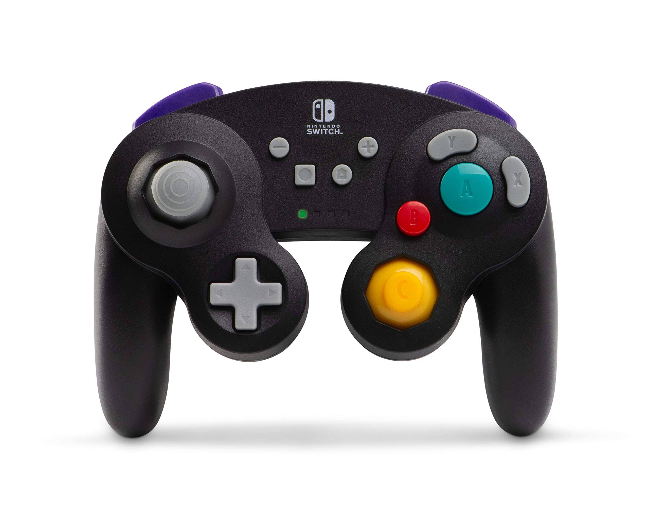 Powera Wireless Controller for Nintendo Switch - Gamecube Style Black