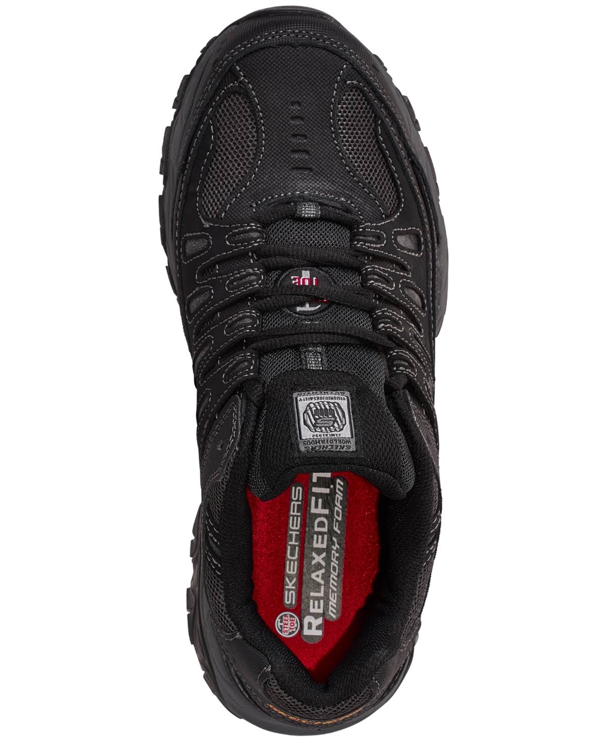 Men's Skechers Crankton Steel Toe Shoes