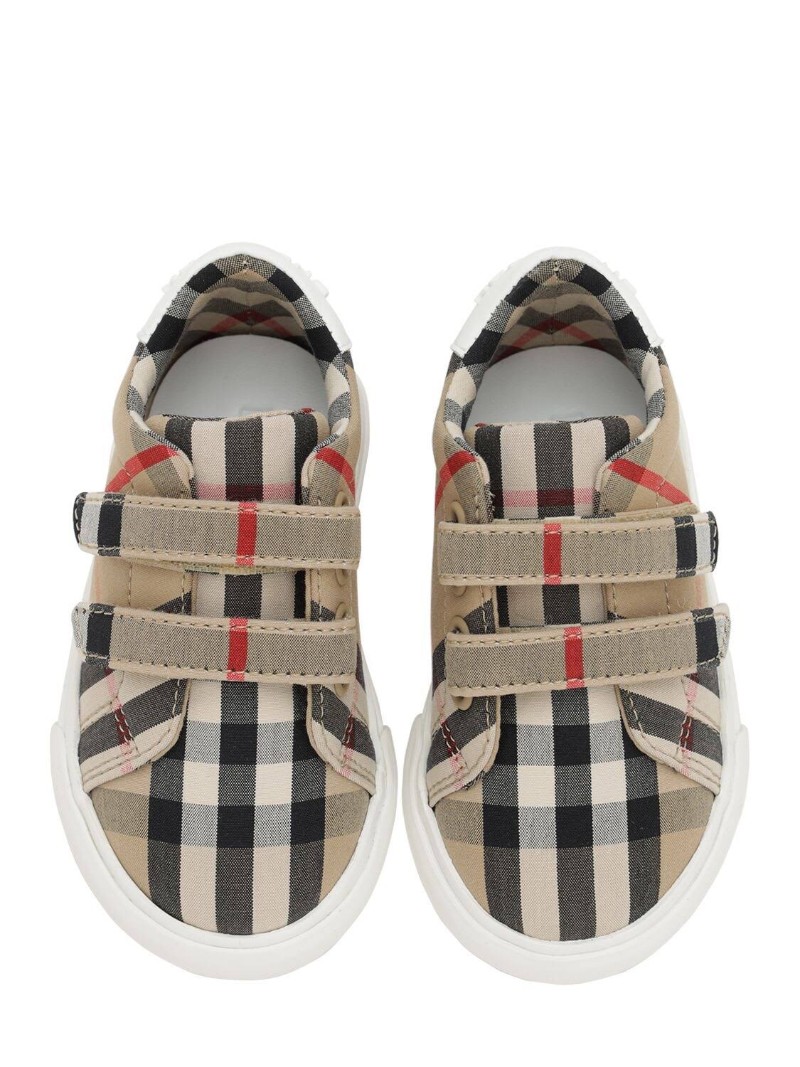 Burberry Vintage Check Canvas Sneaker