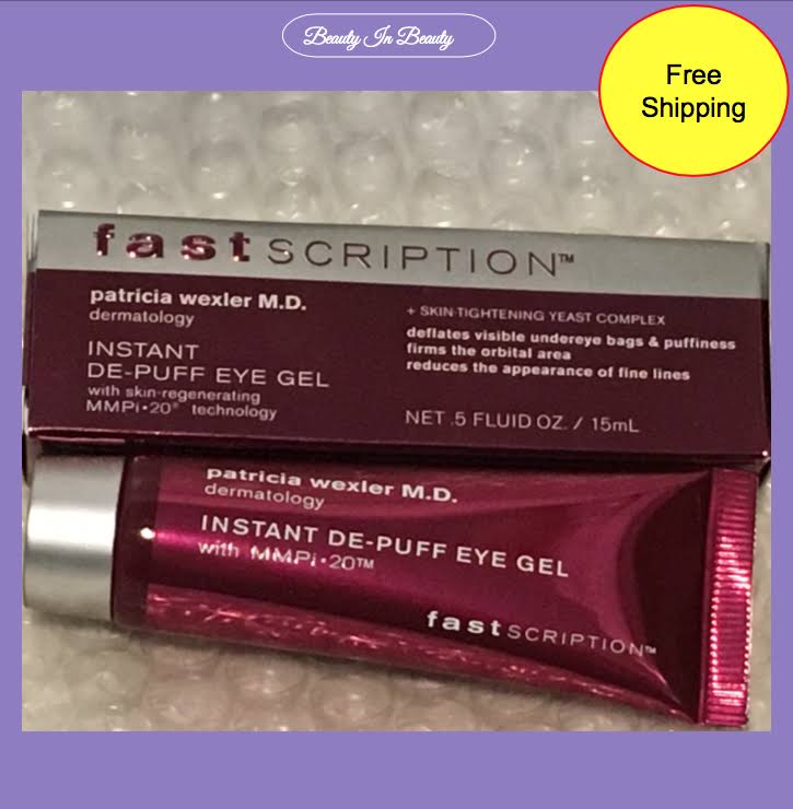 Patricia Wexler M.D. Wexler Fast Scription Instant De-Puff Eye Gel