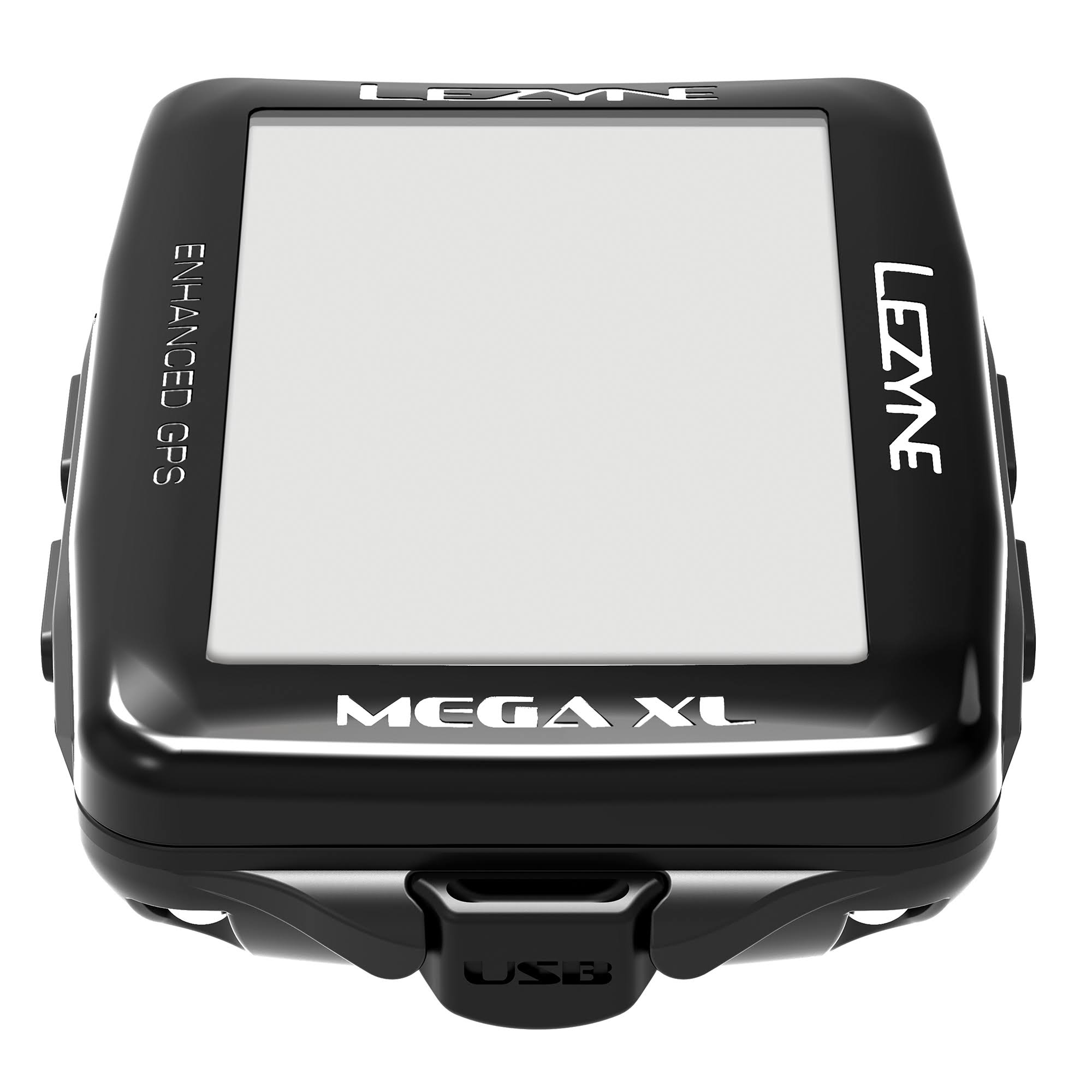 Lezyne Mega XL GPS Computer-Loaded Black