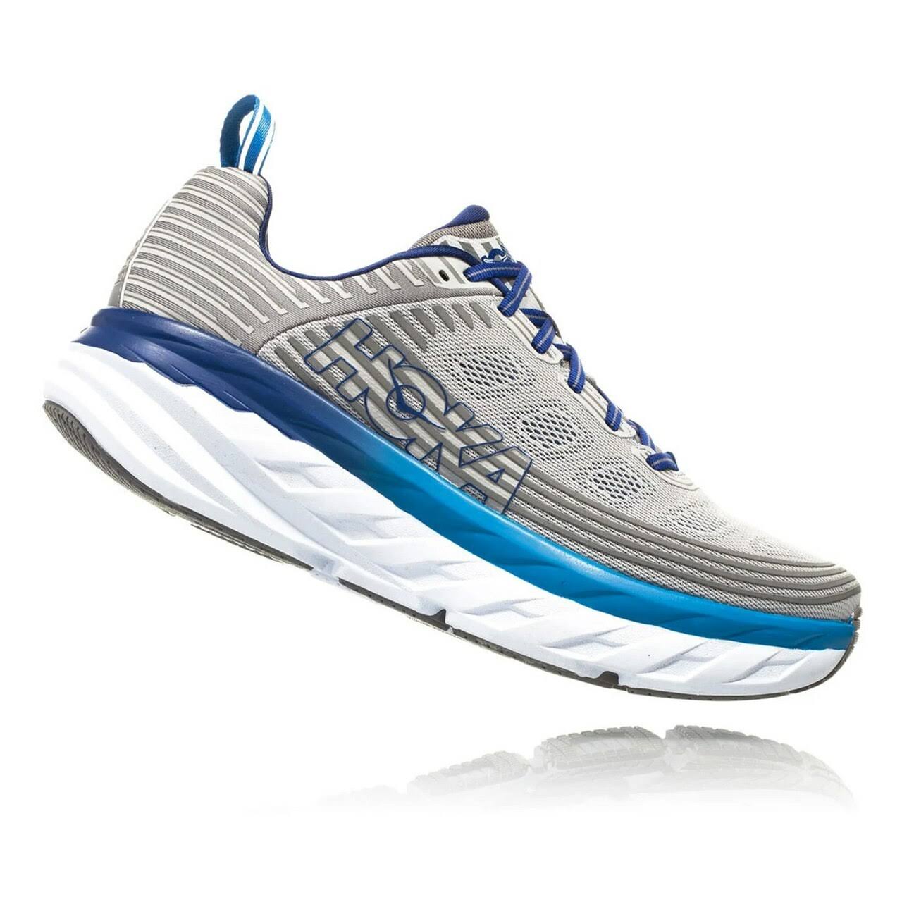 Hoka One One | Bondi 6 | Wide | Men's Vapor Blue/Frost Gray / 9.5