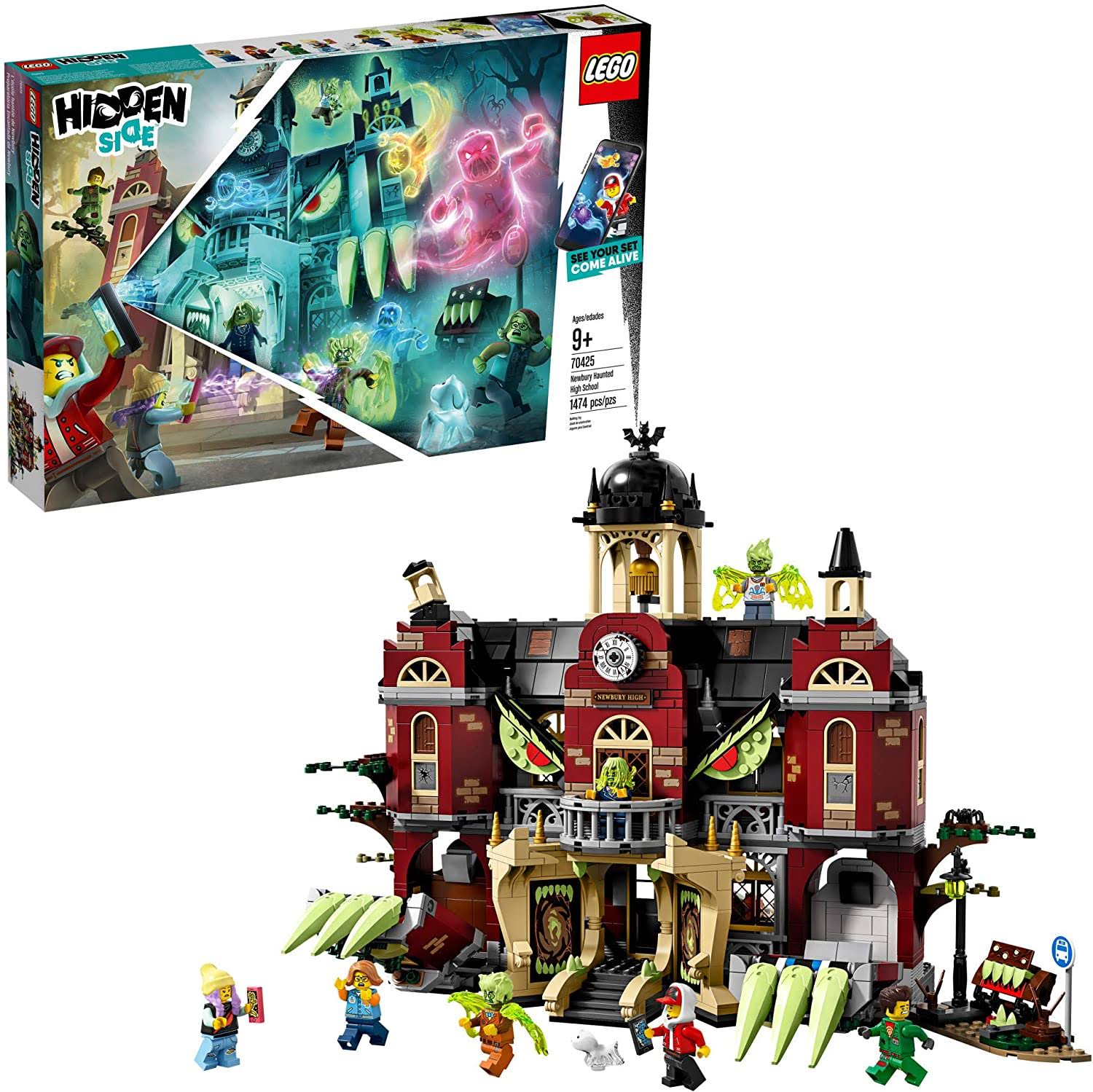 Lego Hidden Side Newbury Haunted High School 70425 Building Kit, School Playset