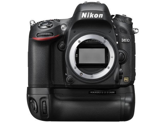 Nikon D610 Full-Frame DSLR Camera FX Digital SLR Body AF-S Nikkor 50mm F1.8G Lens Bundle with MB-D14 Battery Grip + Wireless Mob