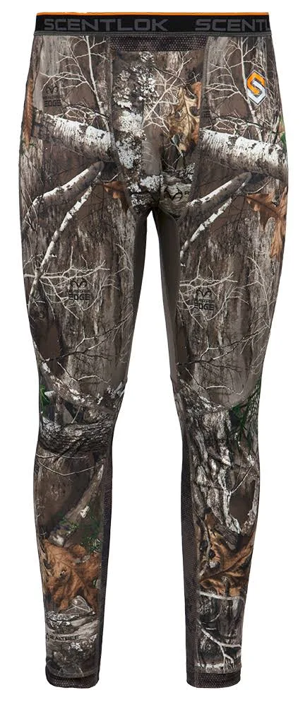 Scentlok Baselayer Amp Lightweight Pant Realtree Edge Large