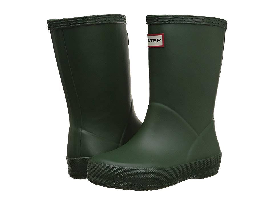 Hunter Original Kids First Classic Rain Boots - Green