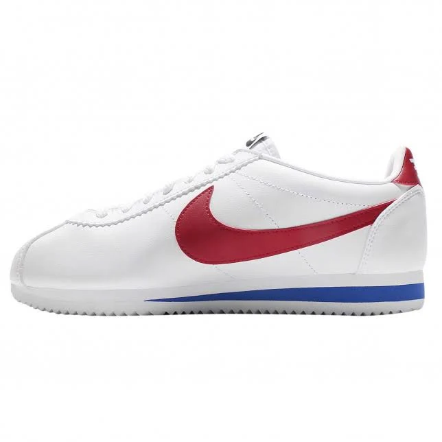 Nike Classic Cortez Leather White/Varsity Red 807471-103 Women&s