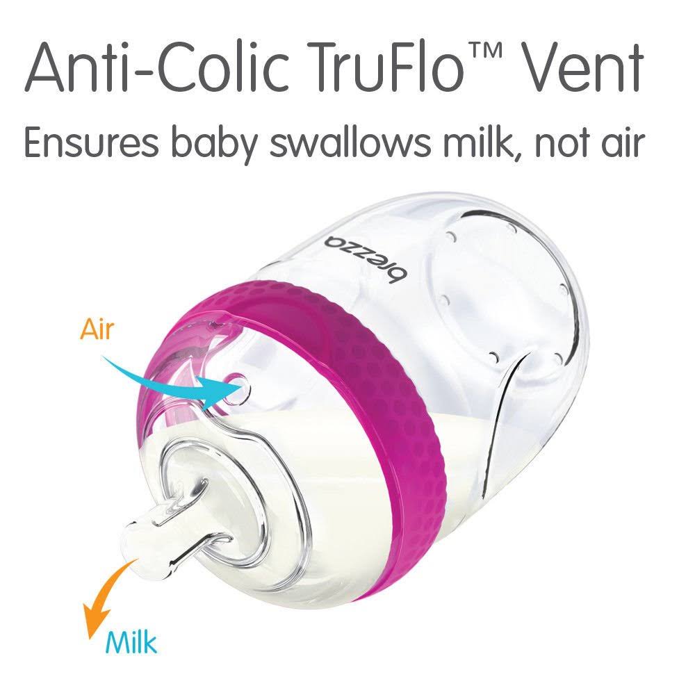 Baby Brezza Glass Baby Bottle Gift Set, 14 Piece