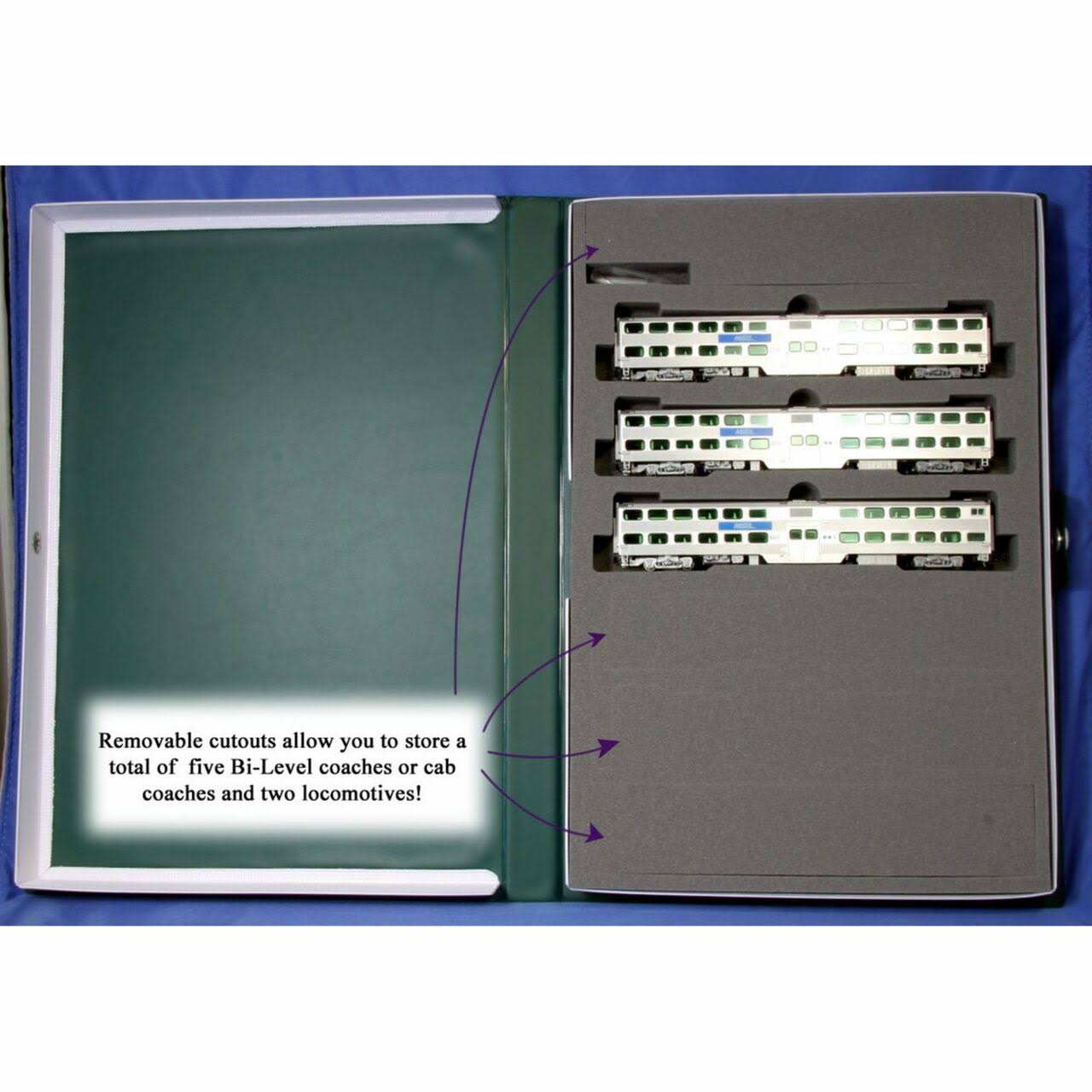 Kato N Bi-Level Commuter Set, Metra/RTA (3) - KAT1068702