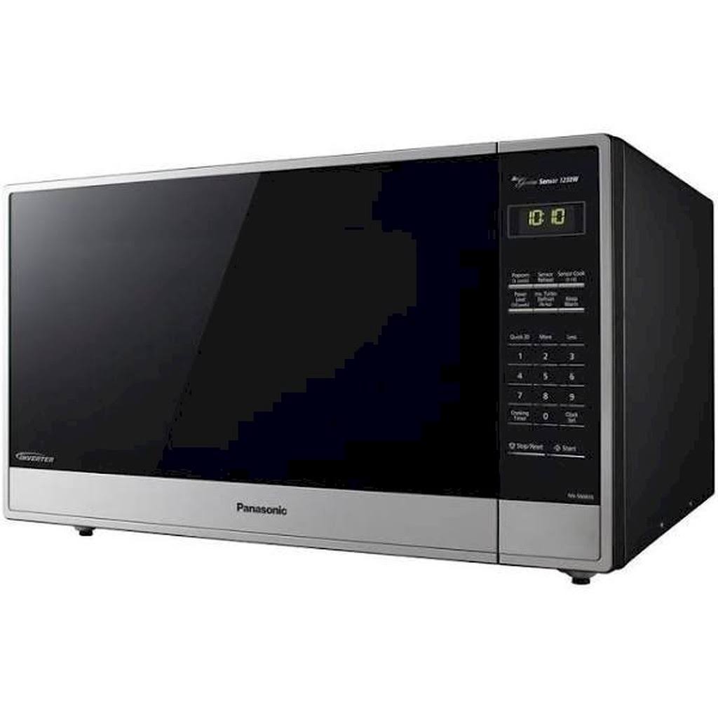 Panasonic 2.2 Cu. ft. Countertop Microwave in Stainless Steel with Sensor Cooking, Silver