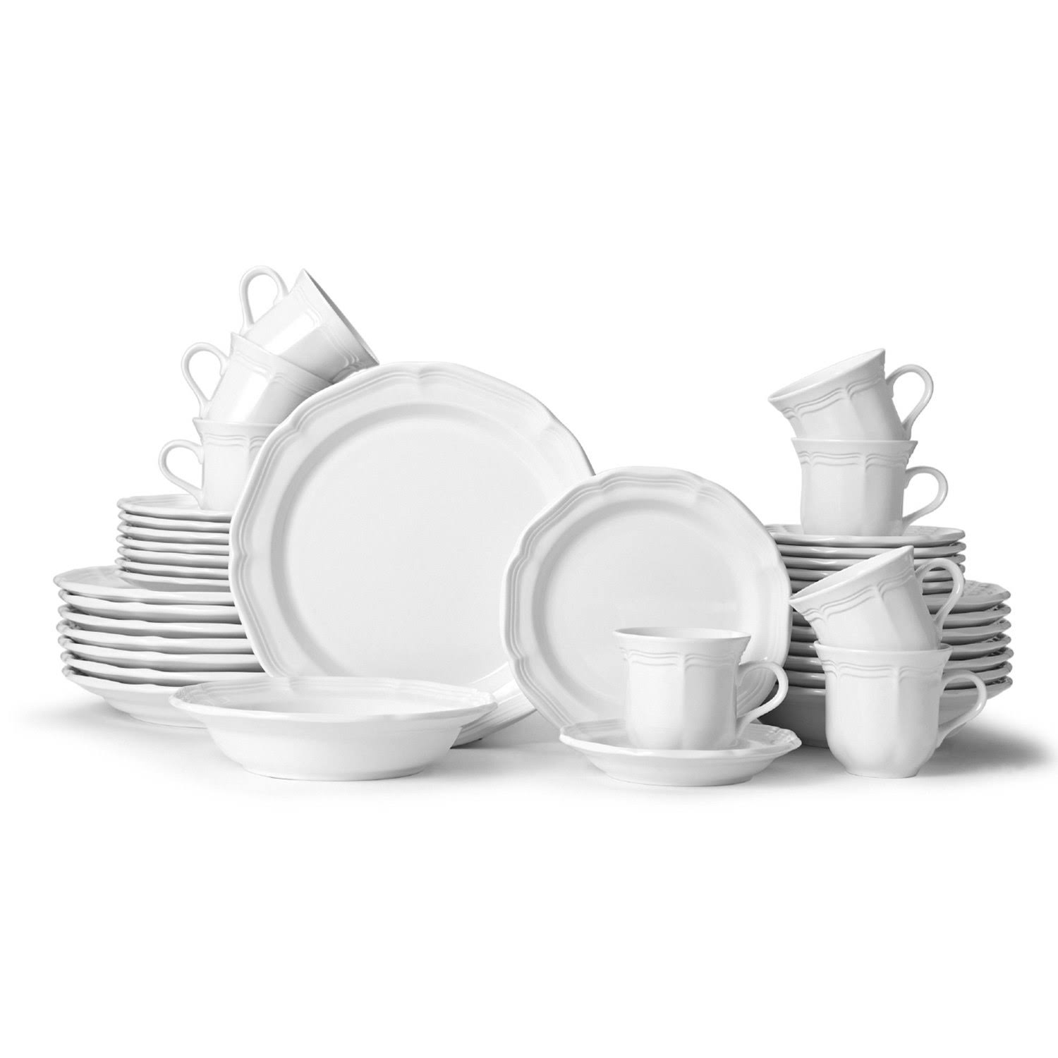Mikasa French Countryside 40-Piece Dinnerware Set Service for 8