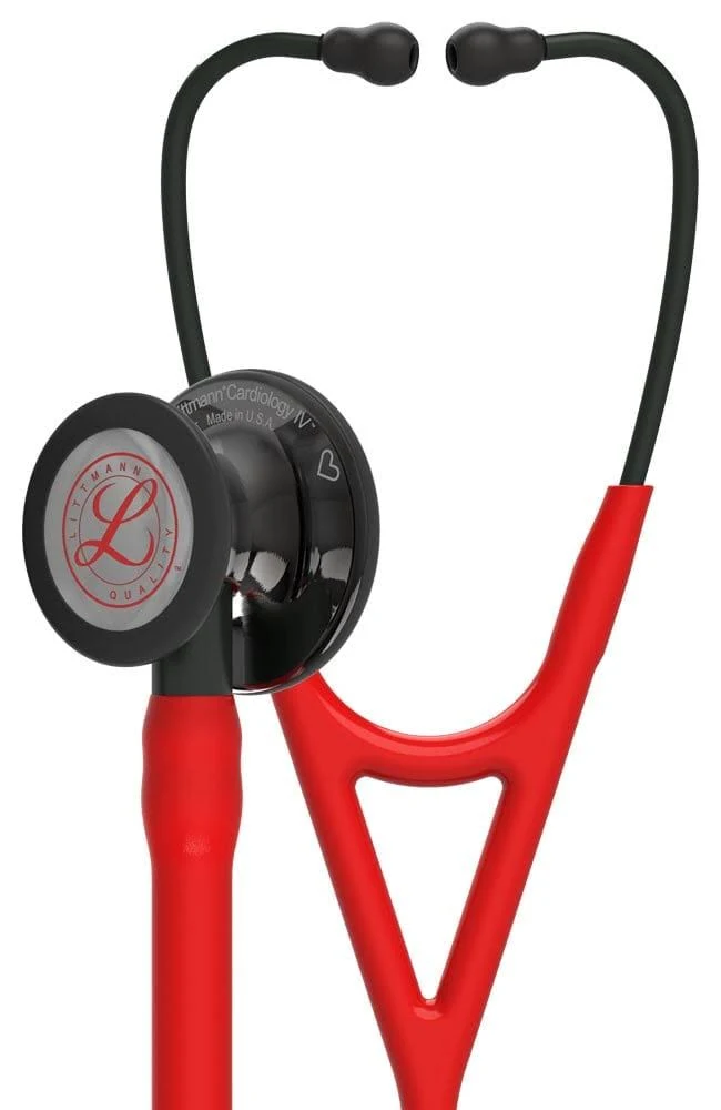 3M Littmann Cardiology IV Diagnostic Stethoscope Limited Edition Red