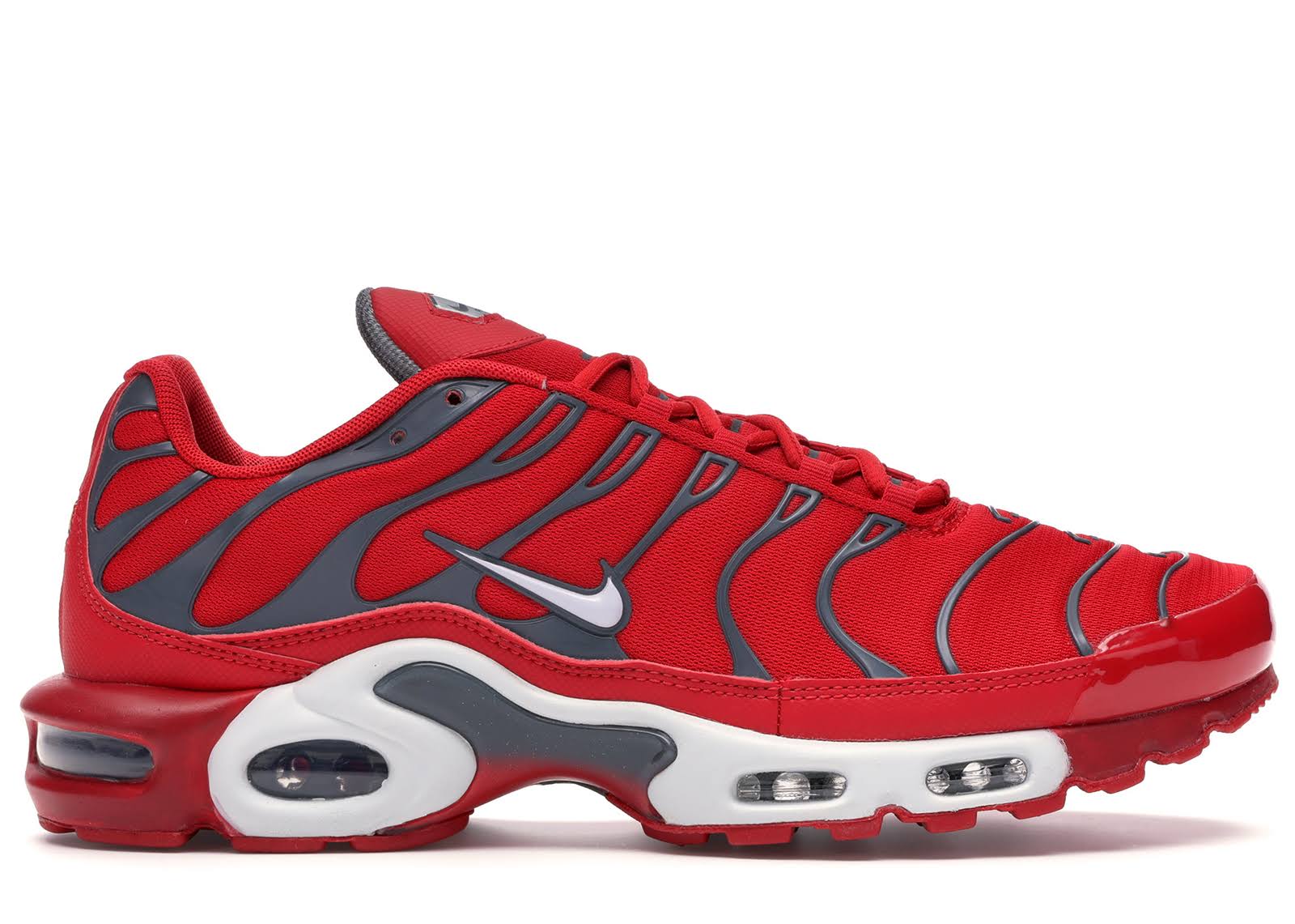 Nike Air Max Plus University Red Pure Platinum