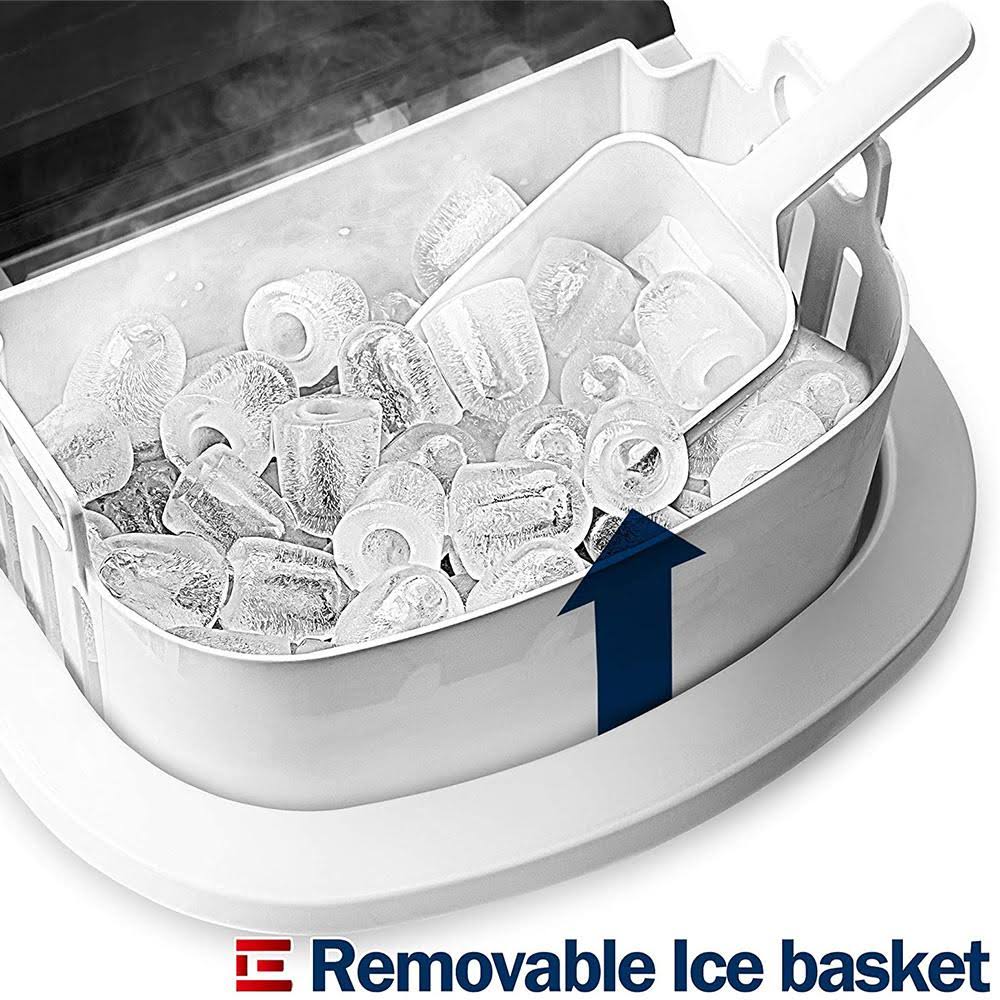 Insignia - 26-lb. Portable Ice Maker
