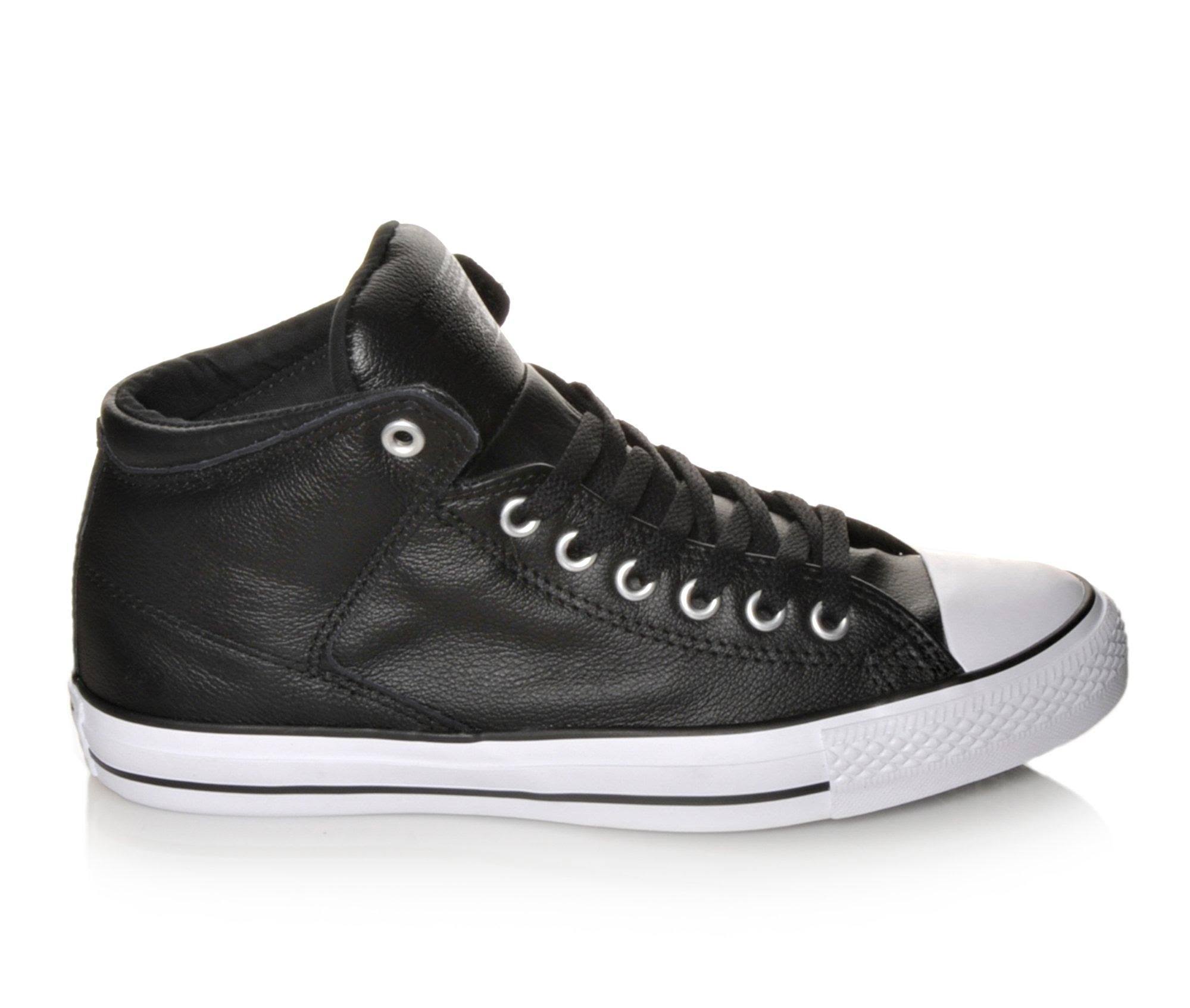 Converse Chuck Taylor All Star Street Leather High-Top Sneaker - Men's - Black