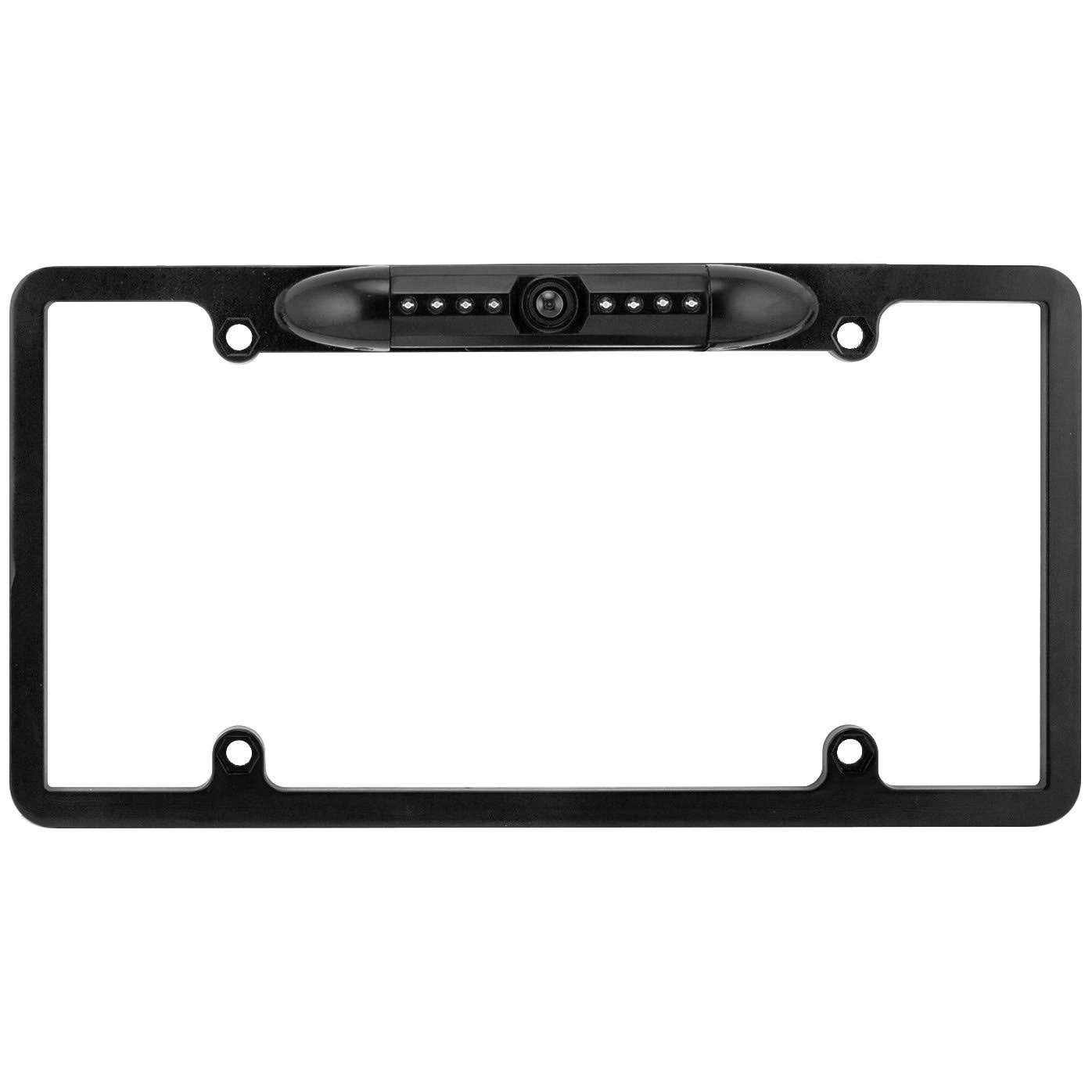 Kenwood Bluetooth USB AUX Double DIN Receiver,License Plate Black Back Up Camera DDX25BT- EABC256B