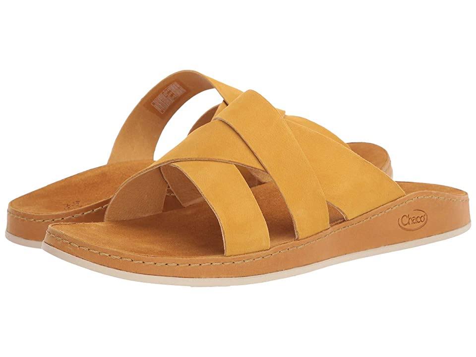 Chaco Women's Wayfarer Slide - 8 - Ochre