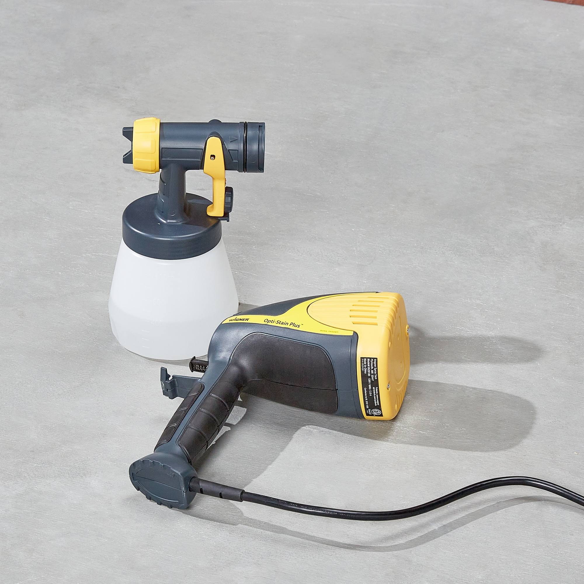 Wagner Opti-Stain Plus HVLP Paint Sprayer, 28 oz