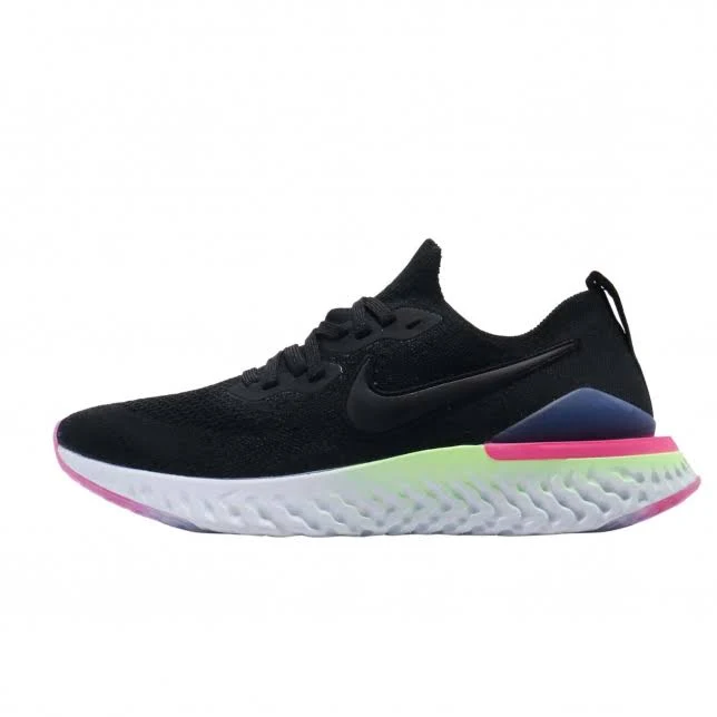 Nike Epic React Flyknit 2 Black Sapphire - Size 15 Men