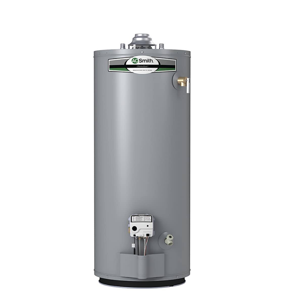 a.o. Smith Signature 40-Gallon Short 6-Year Limited 40000-BTU Natural GAS Water Heater | G6-S4040NVR