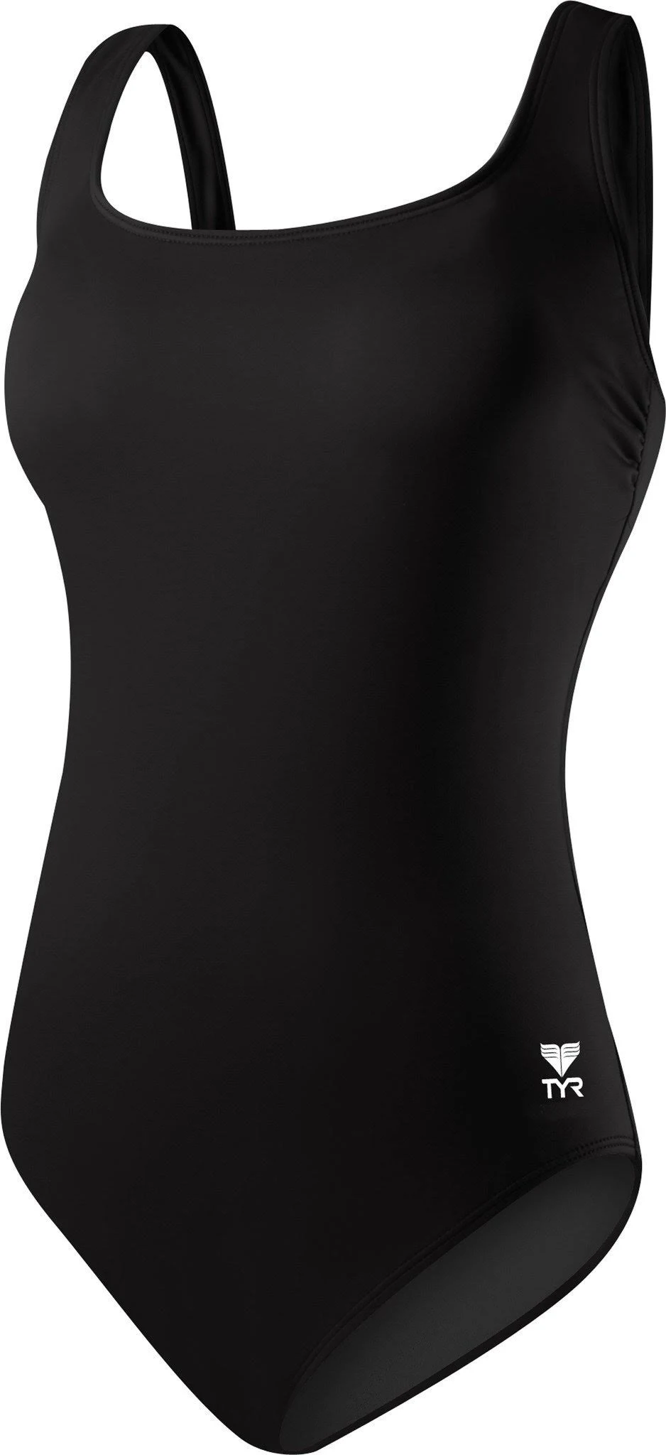 TYR Women's Solid Aqua Controlfit Swimsuit-Navy-8