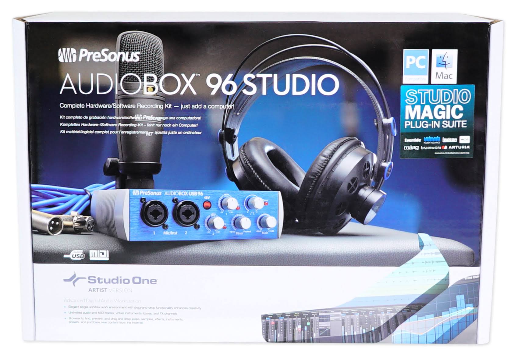 AudioBox USB 96 Studio Complete Hardware/Software Recording Kit