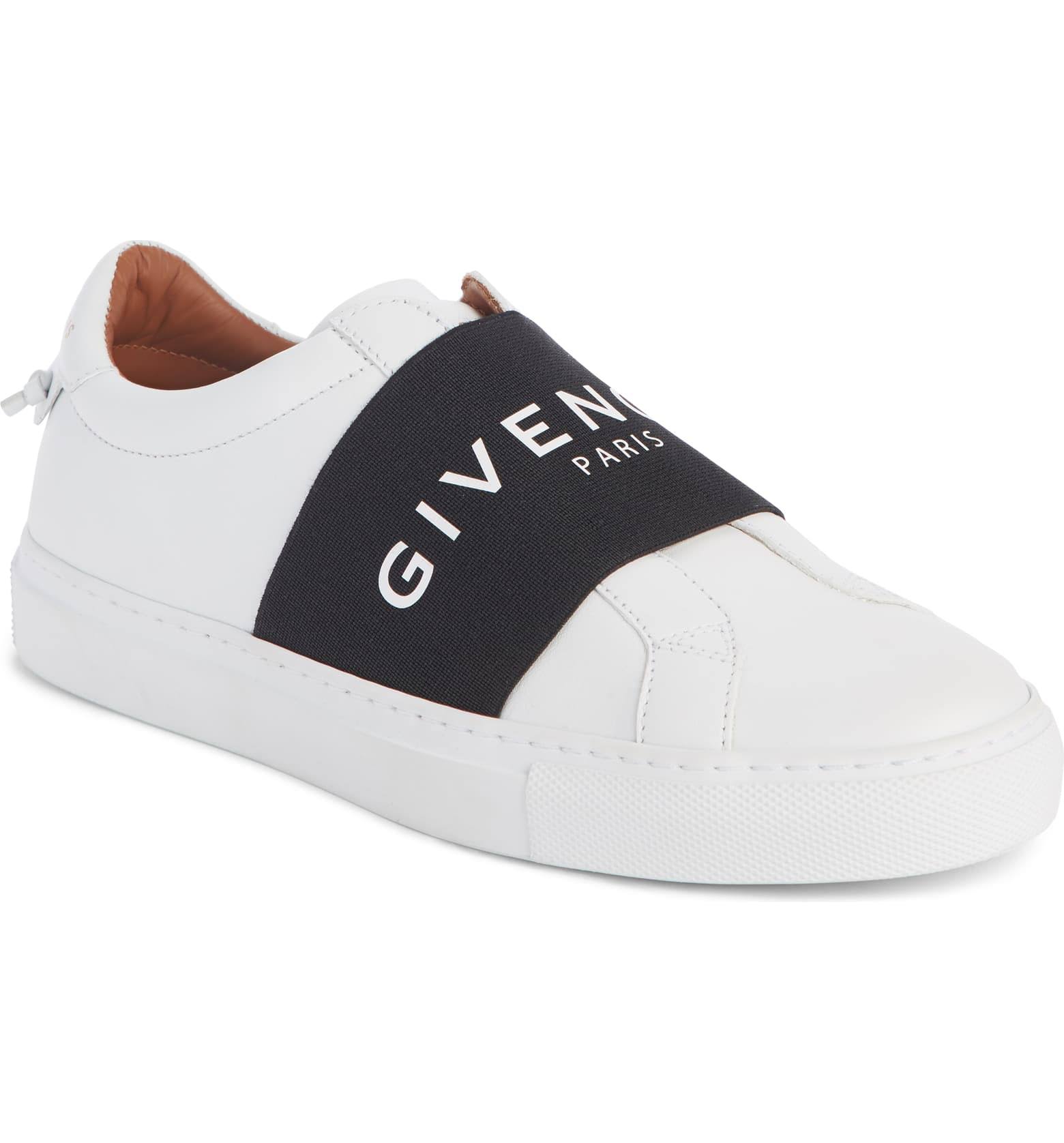 Givenchy White and Black Urban Street Sneakers