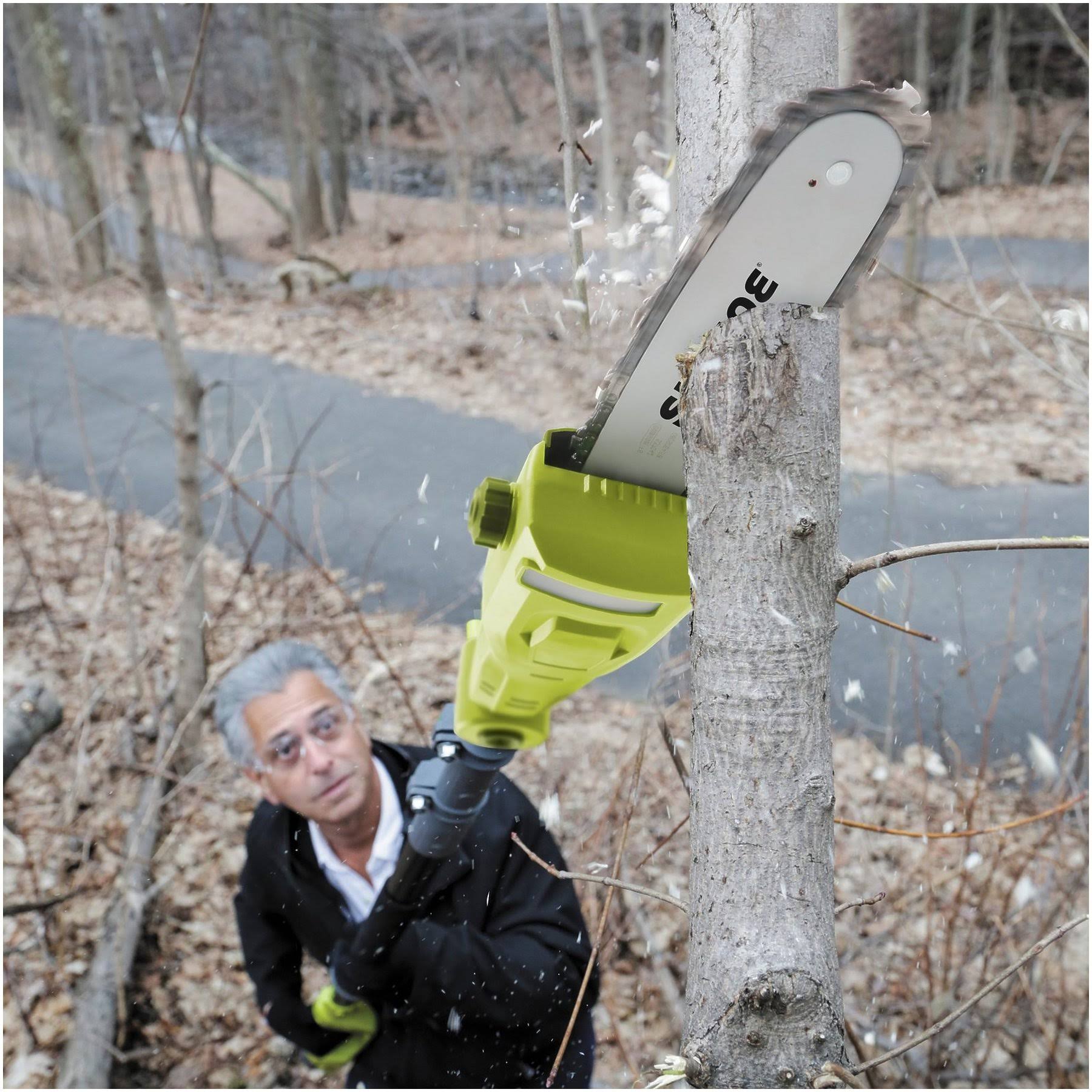 Sun Joe GTS4002C Cordless Lawn Care System | Hedge Trimmer . Pole Saw