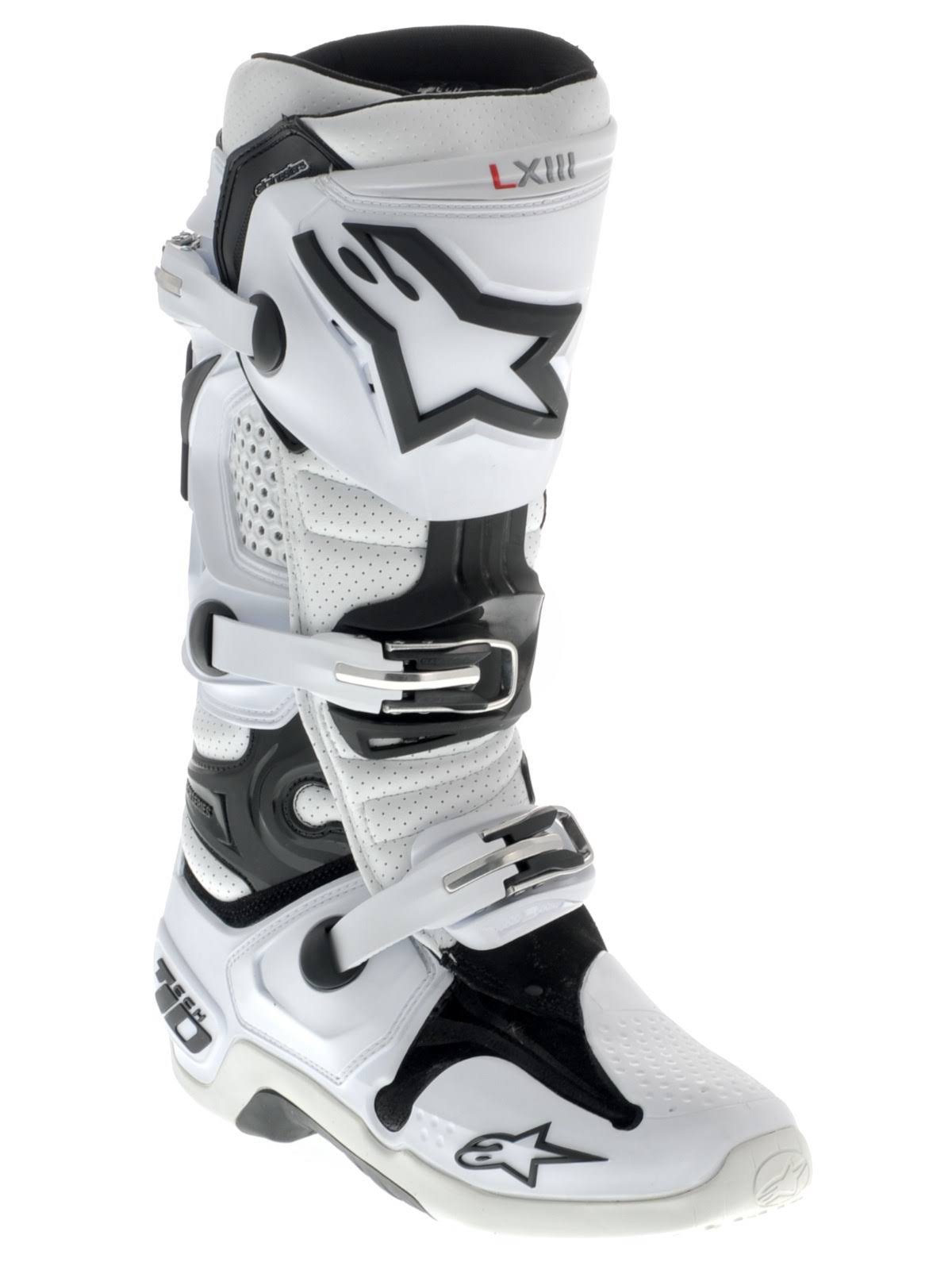 Alpinestars Tech 10 Boots White Vented 8