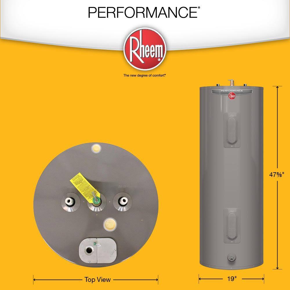 Rheem Performance 30 gal. Tall 6 Year 4500/4500-Watt Elements Electric Tank Water Heater