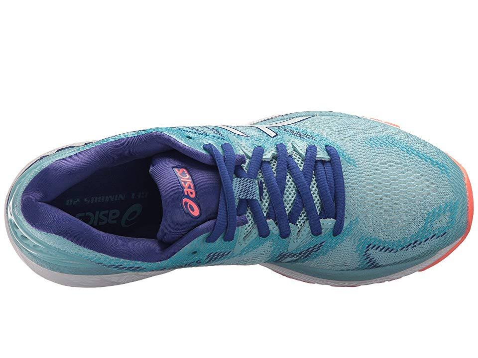Asics Women's GEL-Nimbus 20 Running Shoes, Blue - Size 7.5