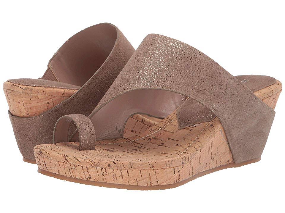 Donald Pliner Gyer Leather Wedge Sandal