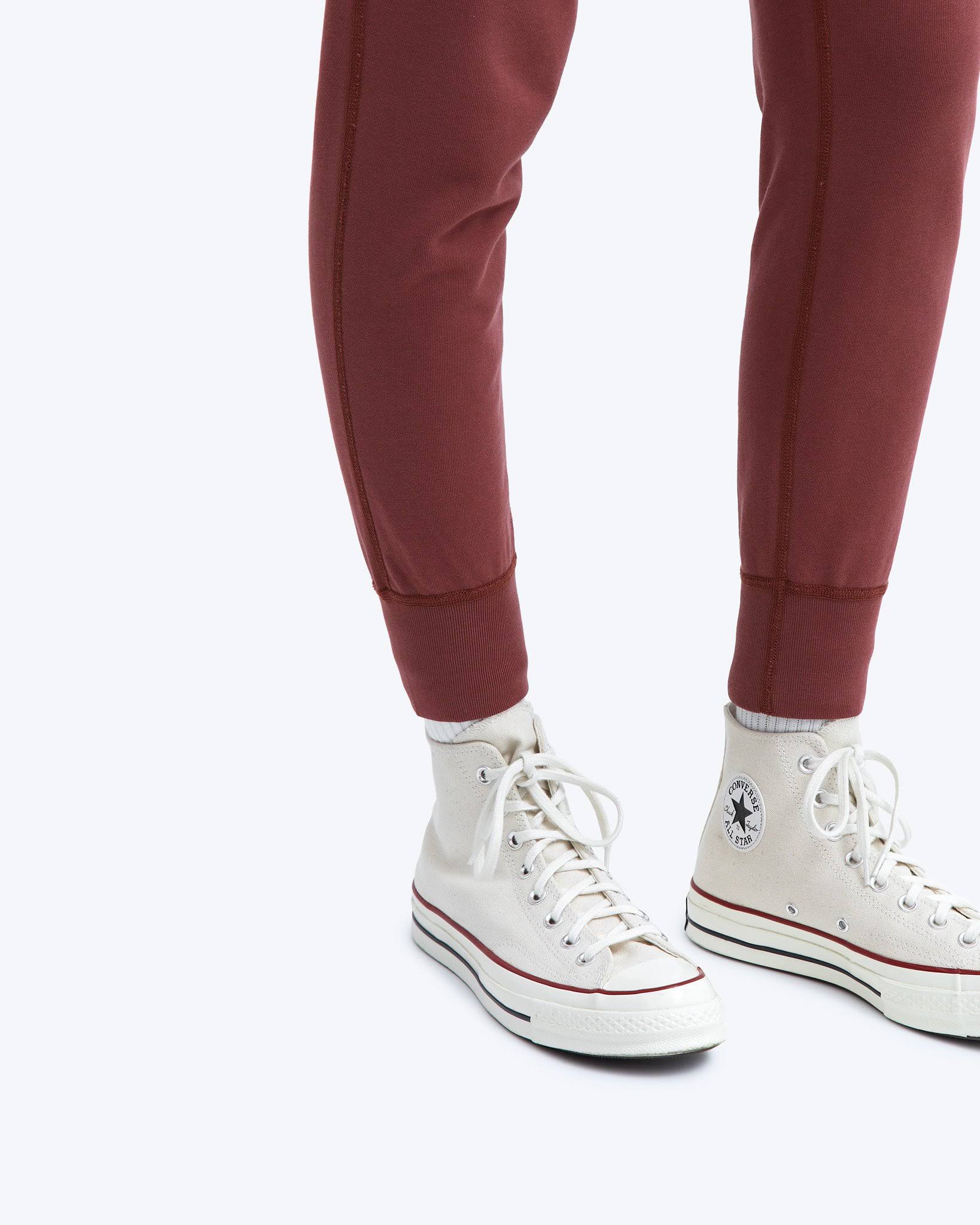 Reigning Champ Lightweight Terry Slim Sweatpant - Women's Russet, Xs