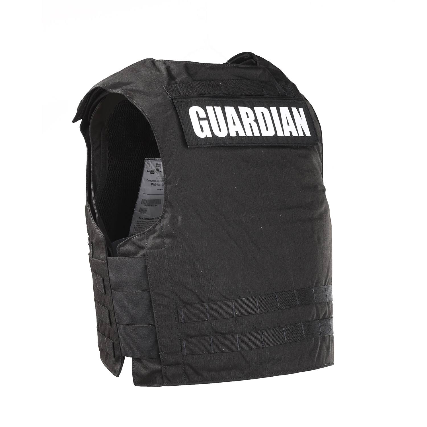 Point Blank Guardian Ballistic Vest Carrier - Black - GD2M00BV0J Blk XL Reg