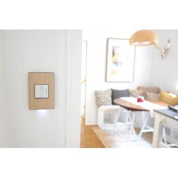 Legrand AWM1G2FH4 Adorne French Oak 1-Gang Wall Plate