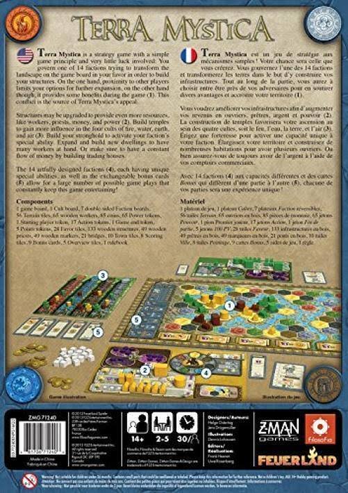 Z-Man Games Terra Mystica Board Game