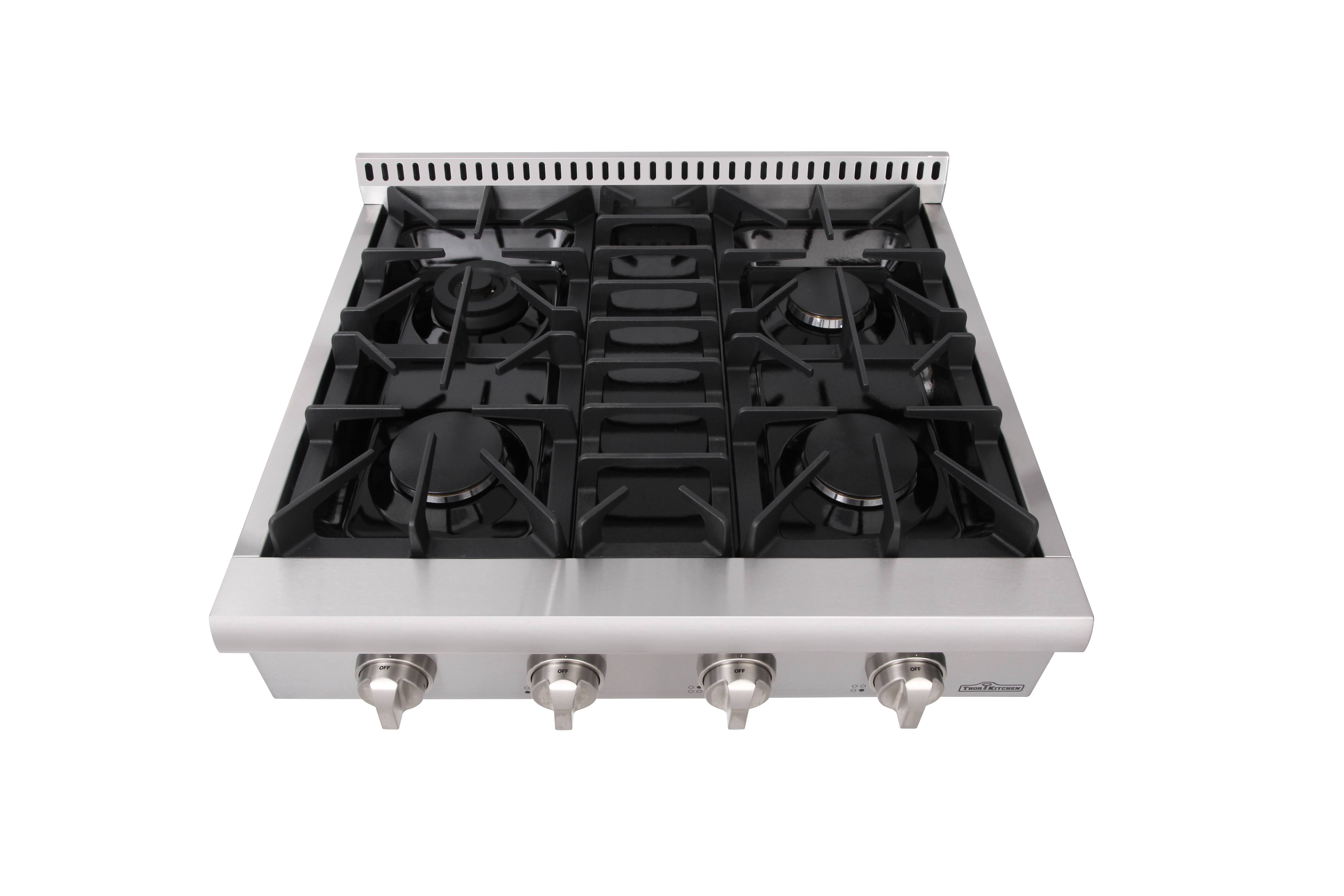Thor Kitchen 30x22 GAS Rangetop Stainless Steel HRT3003U