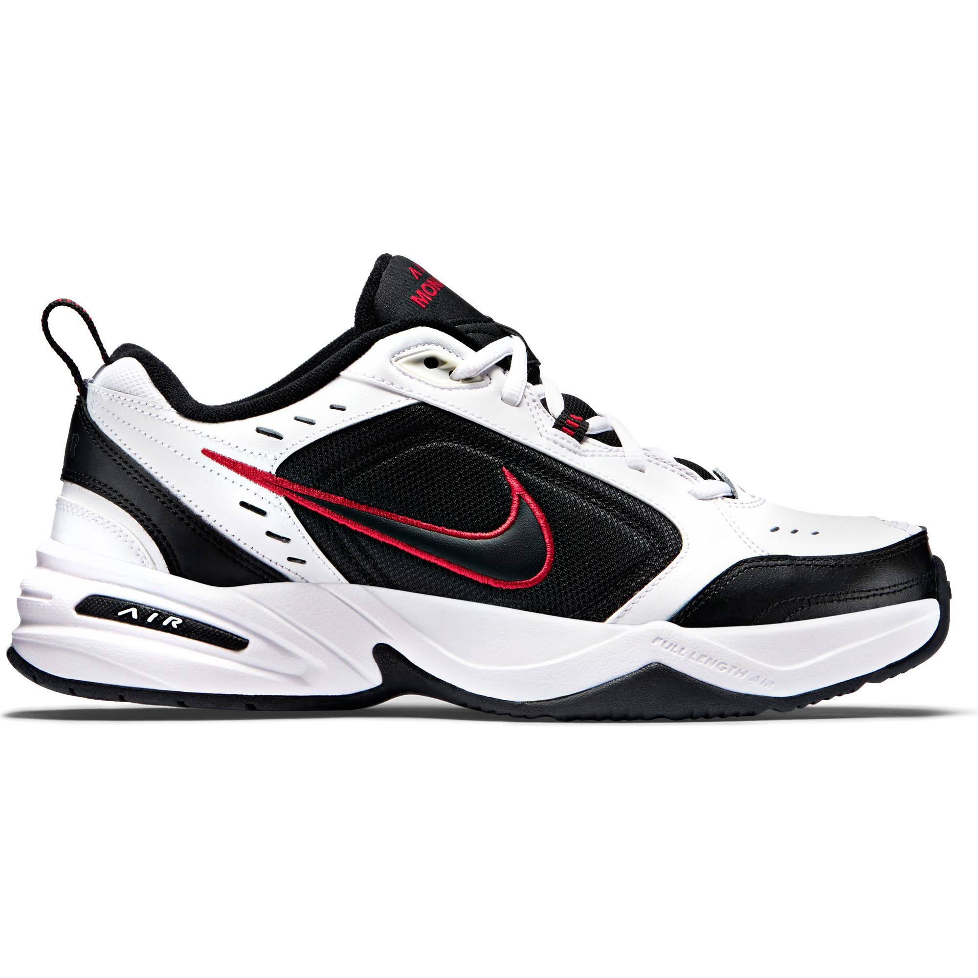 Nike Air Monarch IV Men&s Training Shoes - White/Red/Black