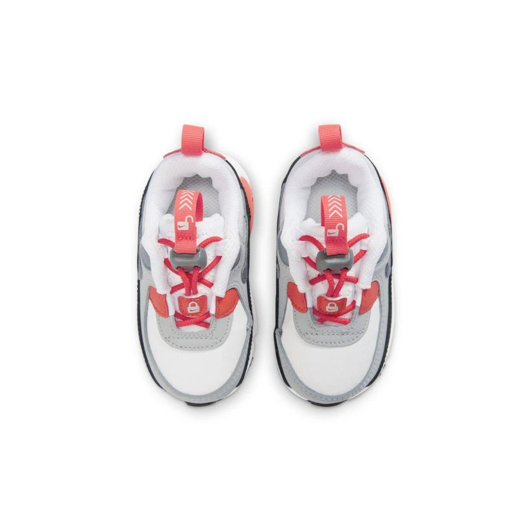 Nike Air Max 90 Toggle Baby/Toddler Shoes in White, Size: 6C | CV0065-100