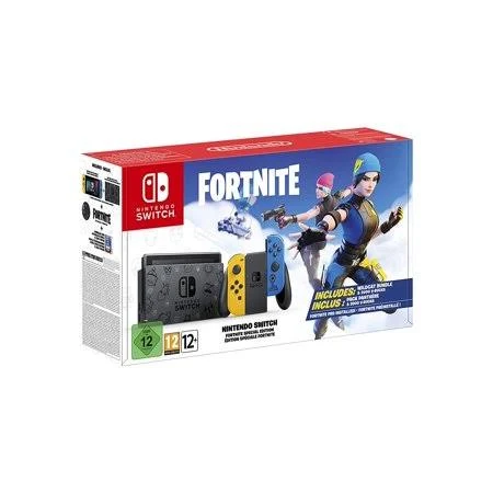 Nintendo Switch- Fortnite Wildcat Bundle, Size: One Size