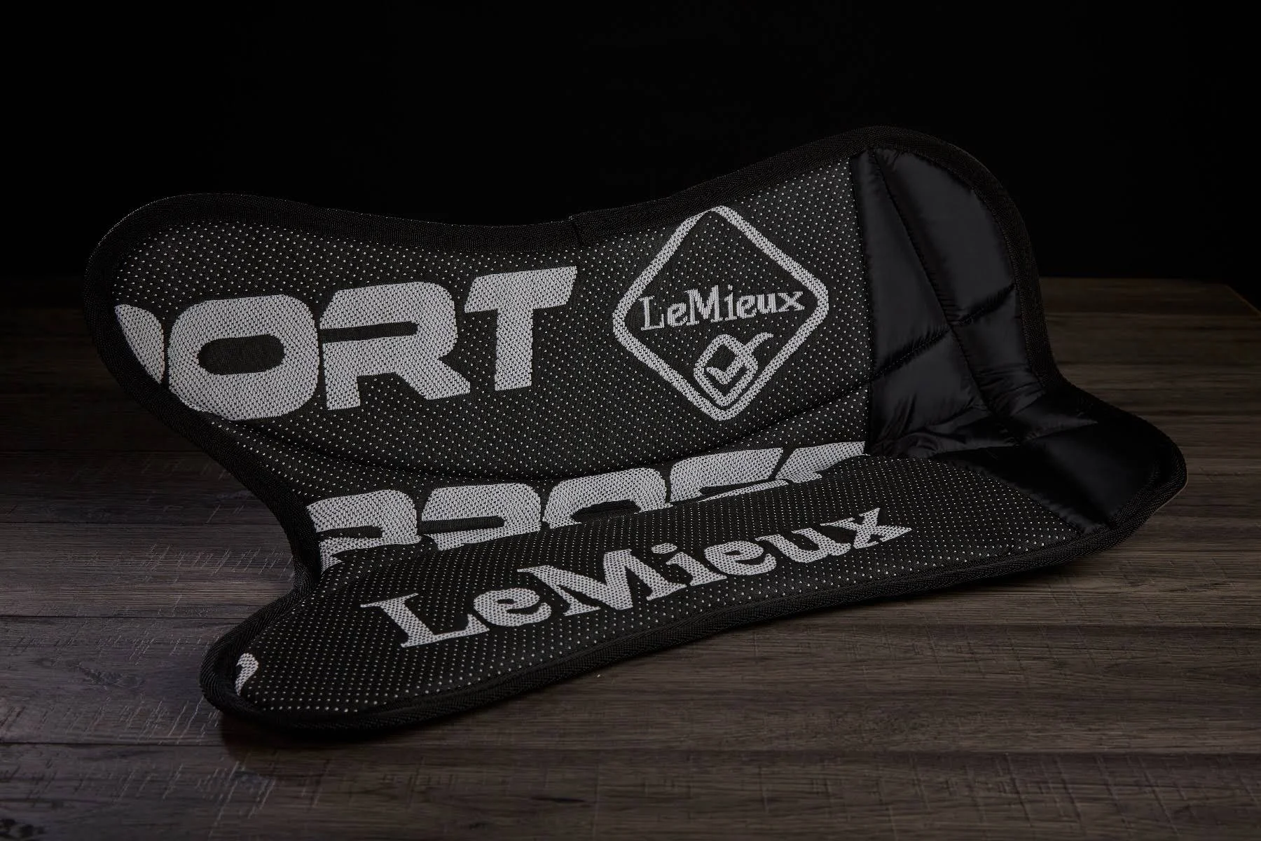 LeMieux Black Carbon Travel Boots